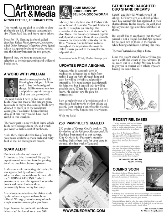 February 2026 Newsletter