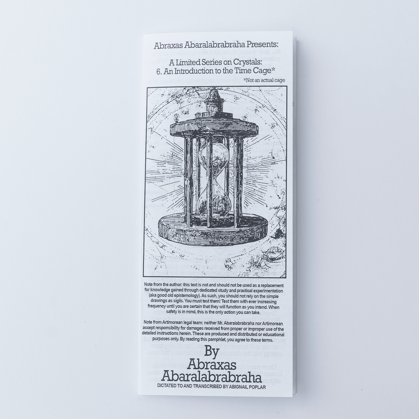 Pamphlets by Abraxas Abaralabrabraha