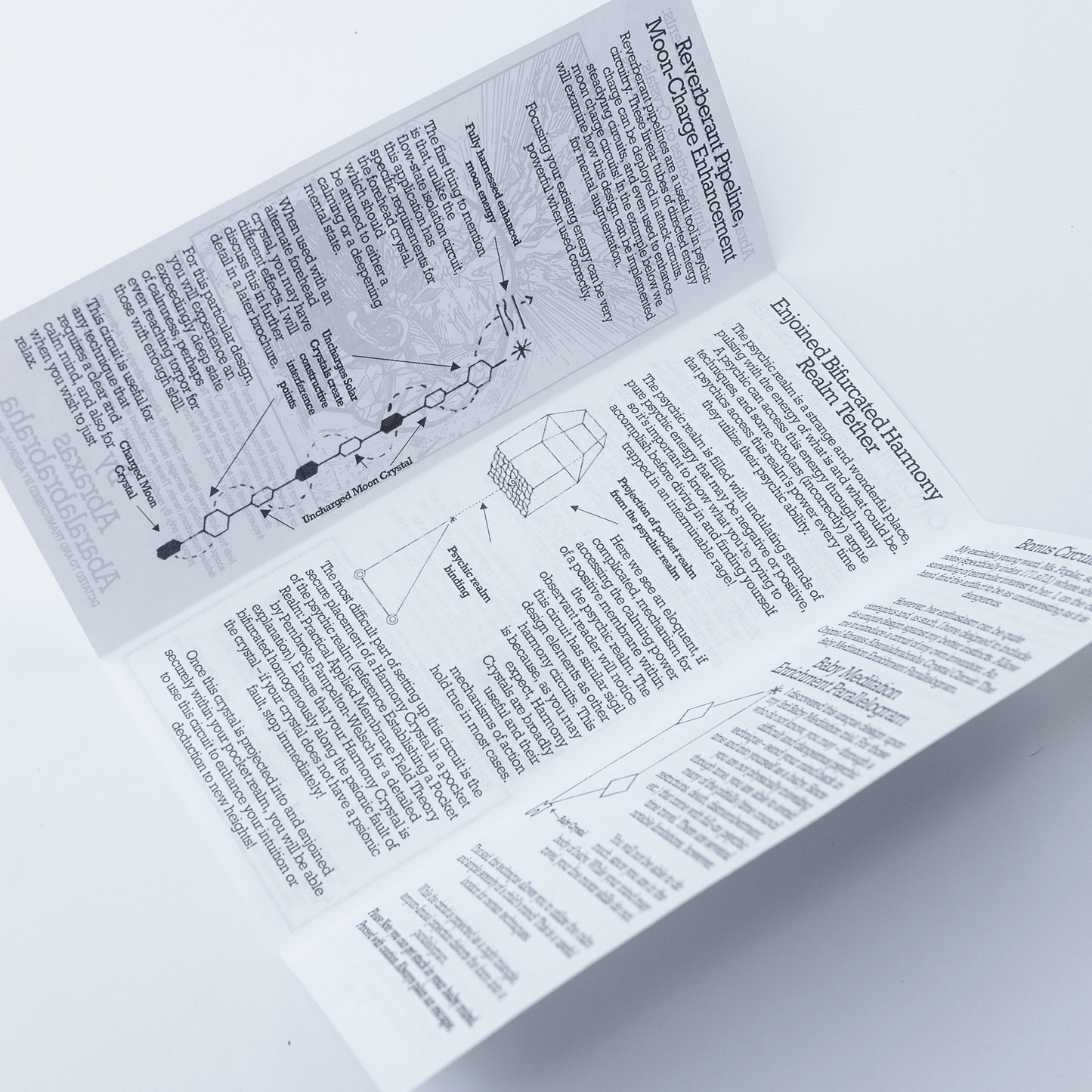 Pamphlets by Abraxas Abaralabrabraha