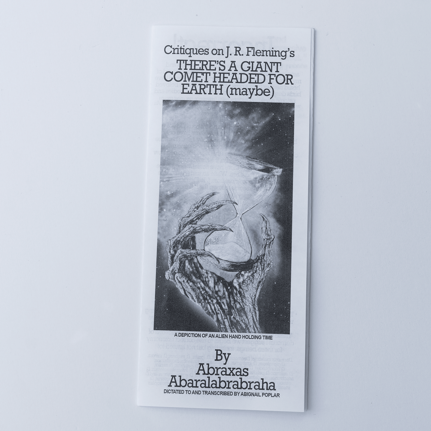 Pamphlets by Abraxas Abaralabrabraha
