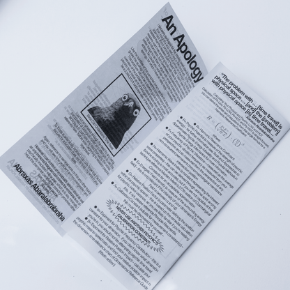 Pamphlets by Abraxas Abaralabrabraha