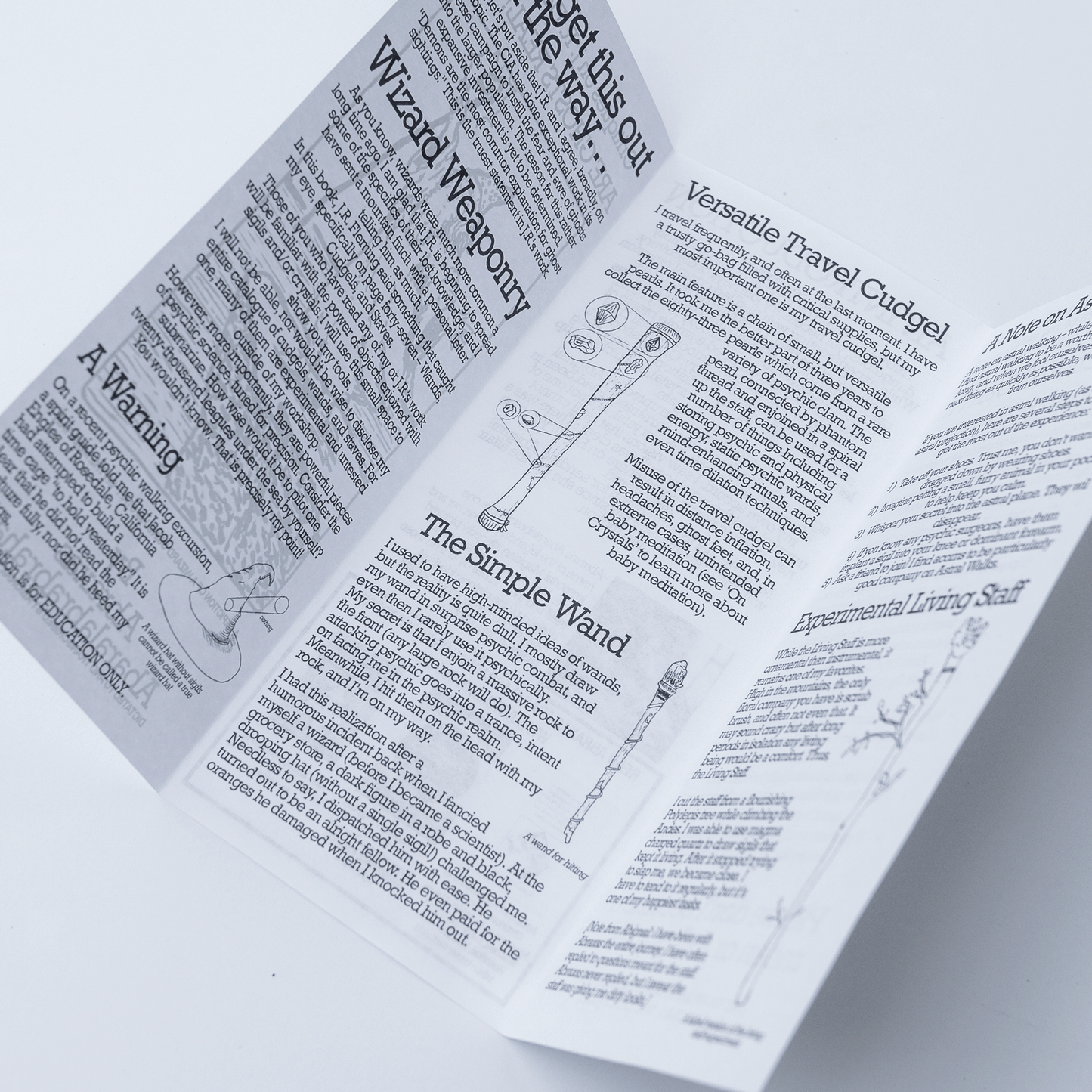 Pamphlets by Abraxas Abaralabrabraha