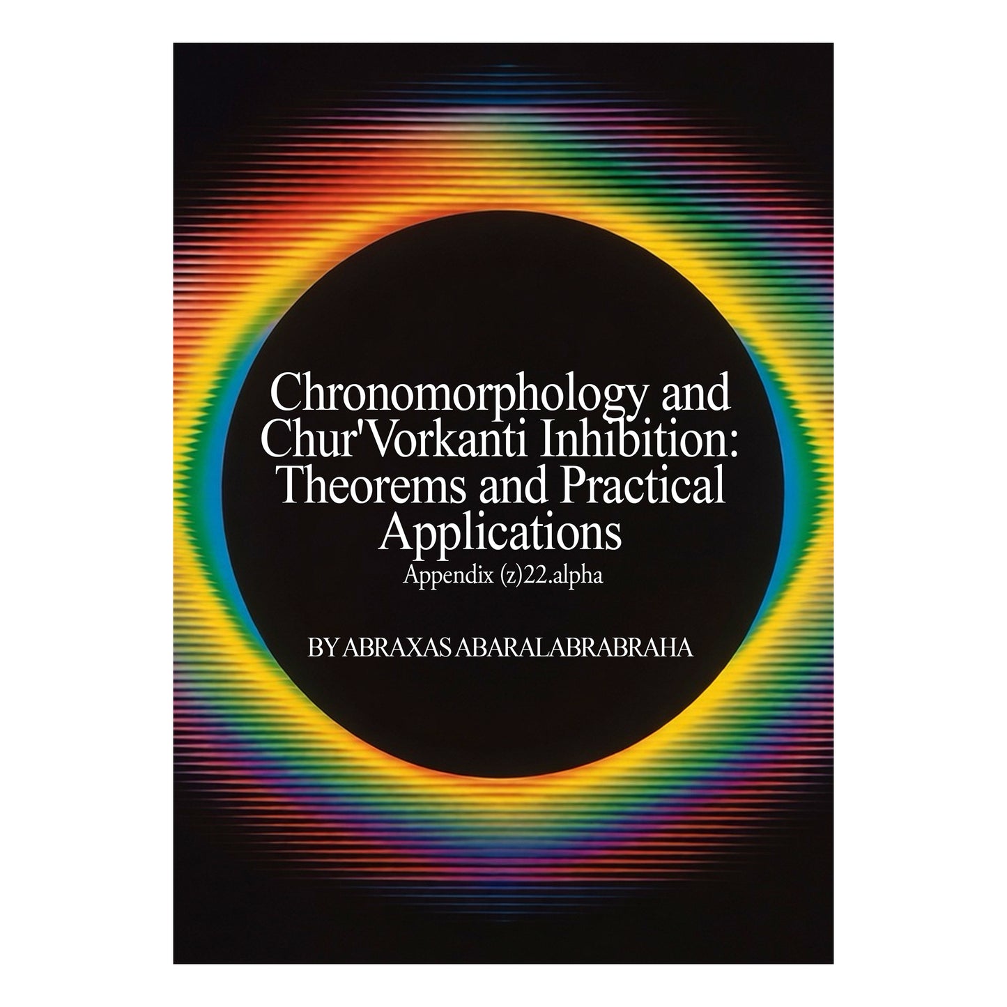 Chronomorphology and Chur'Vorkanti Inhibition: Theorems and Practical Applications Appendix (z)22.alpha by Abraxas Abaralabrabraha