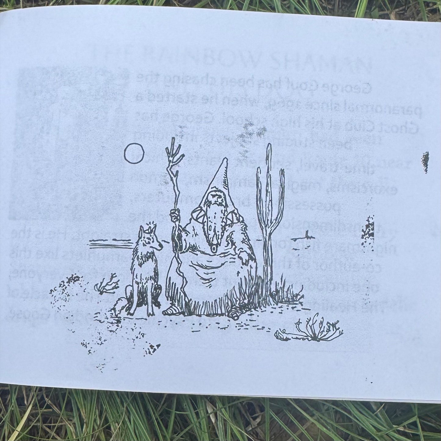 The Revelations of the Rainbow Shaman and His Dog by George Gouf Booklet